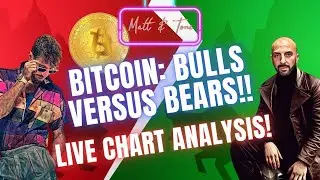 BITCOIN PUSHES HIGHER IN THE DEAD CAT BOUNCE! - Live Trade Analysis