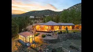 Custom Log Home at Prineville Reservoir