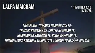 1 Timothea 4:12 - Lalpa Maicham