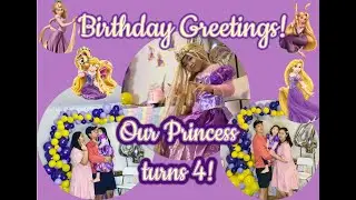 CATHALIA @ 4 + BIRTHDAY GREETINGS || V83 || Monic & Cathalia Di Vlog