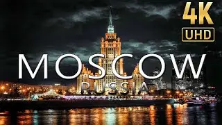 Explore Moscow Russia in 4k Ultra HD - Drone Video