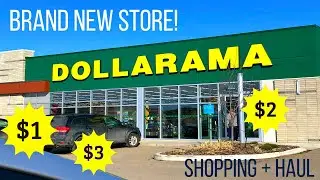 НОВЫЙ МАГАЗИН DOLLAR! ТОЛЬКО ЧТО ОТКРЫЛСЯ! ШОПИНГ И ДОСТАВКА DOLLARAMA