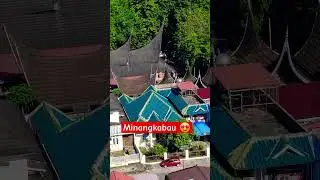 You Won't See Roofs Like This Anywhere Else! 🤯 #Minangkabau