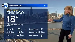 ABC7 AccuWeather Forecast: Next blast of snow expected tonight; subfreezing temps for Bears game