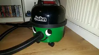 Numatic John  rare exclusive in action  John Lewis 150 year anniversary exclusive