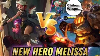 NEW HERO MELISSA | MELISSA BEST COUNTER FRANCO HOOK | mobile legend