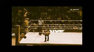 Arianna Grace - Middle Rope Diving Pointed Elbow On Back (With Theatrics)