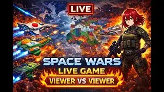 CHAT CONTROLS THE WAR 💥 TYPE YOUR COUNTRY | LIVE SPACESHIP BATTLE