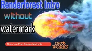 Renderforest intro without watermark || In Tamil || 100% Works 🤩 || Srs