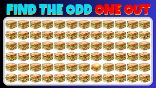 Find the ODD One Out - Junk Food Edition 🍔🍕🍩 | Quiz4 Universe