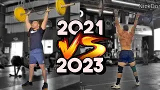2021 vs 2023 | CrossFit Open Workout 15.5