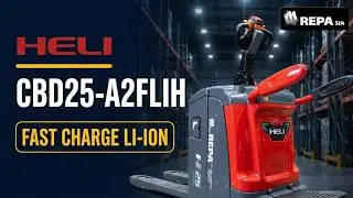 Boost Your Warehouse Efficiency 🚀 HELI CBD25-A2FLIH Electric Pallet Truck in Action!