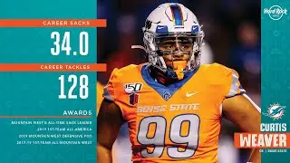 Miami Dolphins draft Curtis Weaver 2020 NFL Draft