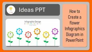 How to Create a flower infographics Diagram in PowerPoint