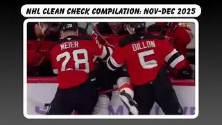 Clean checks compilation - NHL regular season Nov/Dec 2025