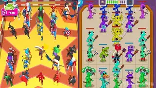 Merge Super Hero Vs Merge Monster Friend, Merge Battel Gameplay