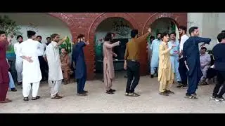 Saraiki jhumar in Quaid-e-Azam University Islamabad by Saraiki students in Mfc