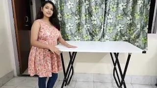 Torche Multipurpose Foldable Study Table | Portable Laptop Desk, Dining & Office Table review.