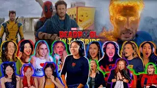 MCU Girls React To CHRIS EVANS CAMEO AS JOHNNY STORM |  Deadpool And Wolverine Movie Reactions