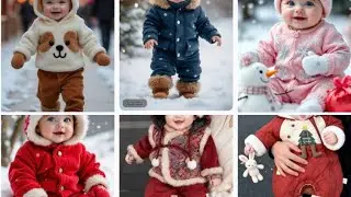 Winter clothes ideas for your kids/winter wear stylish crochet pattern ideas #fashion #fashionstyle