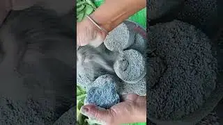 Gritty Cement Dry Crumbling #asmr #satisfying #drycrumbling