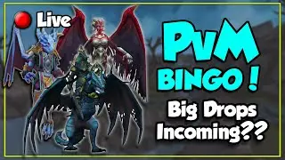 Group Bossing?! Clan PvM Bingo! | !discord !melee
