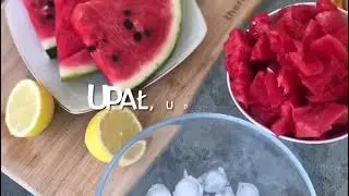 Szybki i pyszny napój na upały arbuzowa lemonada