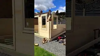 Casa pre montada de madeira
