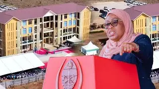 LIVE: RAIS SAMIA AKIWEKA JIWE LA MSINGI UJENZI WA MAJENGO YA KAMPASI MPYA YA CHUO KIKUU MZUMBE