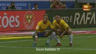 Brazil vs Chile 3-0 World Cup Qualifiers All Goals and Extended Highlights October 11 ,2017