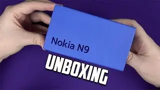 Nokia N9 Retro Unboxing in 4K