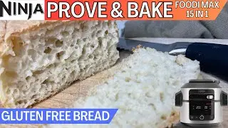 GLUTEN FREE BREAD *PROVE & BAKE* Fresh light and fluffy homemade bread | NINJA FOODI Recipe