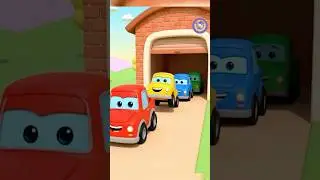 Learn Colors with Street Vehicles! 🚗 Red, Yellow, Blue, Green Cars for Kids #carsforkids