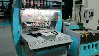 silicone multi color products rubber path machinery new technology save labor cost