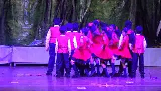 Salsa dance by YRTV school kids school day function