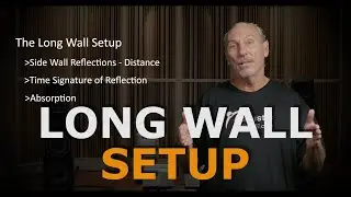 Long Wall Setup - www.AcousticFields.com