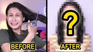 MIJN HAREN AFKNIPPEN! - TOTALE MEGA MAKEOVER || Fan Friday