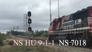 Train Knock's Down Signal at Sunset