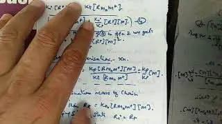 kinetics of Ionic polymerisation