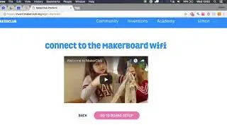 Connecting your MakerBoard