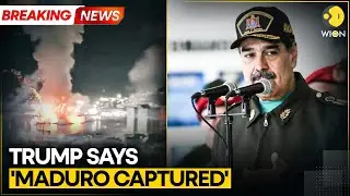 BREAKING: US Prez Says Maduro & Family Flown Out of Venezuela | WION News