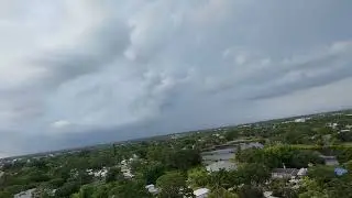 DJI NEO my first max altitude sunset  with lightning flight