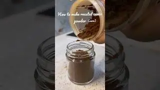 Bhuna jeera powder recipe | how to make roasted cumin powder #shorts #asmrvideo #homemade #recipe