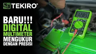 Multimeter Digital Tekiro, Mengukur Tegangan Dan Arus Dengan Presisi