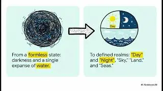 Genesis 1  Story of creation Order from Chaos