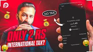 Best International Payment Method in Pakistan || 😱 International Payment Sirf 2 Rupay Tax?