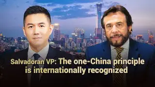 Salvadoran VP: The one-China principle is internationally recognized
