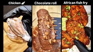 ENJOY FOOD RECIPES | FRY CHICKEN 🪽 |  CHOCOLATE ROLL 🍫 | AFRICAN FISH FRY🐬 | 