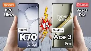 Redmi K70 Ultra против OnePlus Ace 3 Pro &mdash; полное сравнение 🔥 Techvs