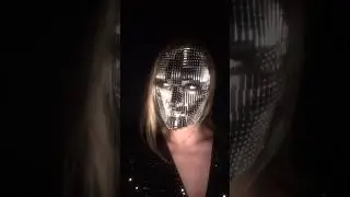 🪩DiscoBall Makeup🪩 #Discoskin #discoballmakeup #avantgardemakeup